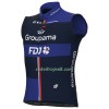 Cykelvest 2023 Groupama FDJ Sort Blå